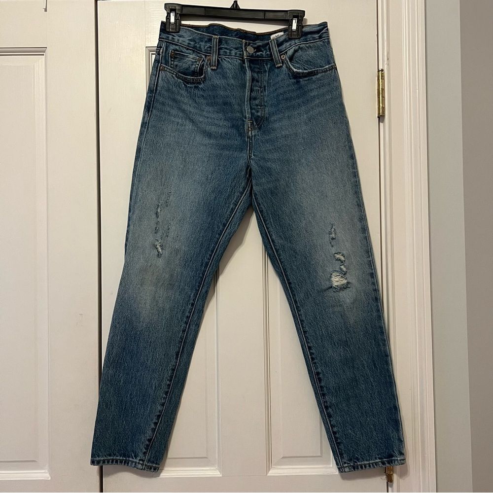 Levi’s Wedgie Icon High-Rise Button Fly Jeans Size 29